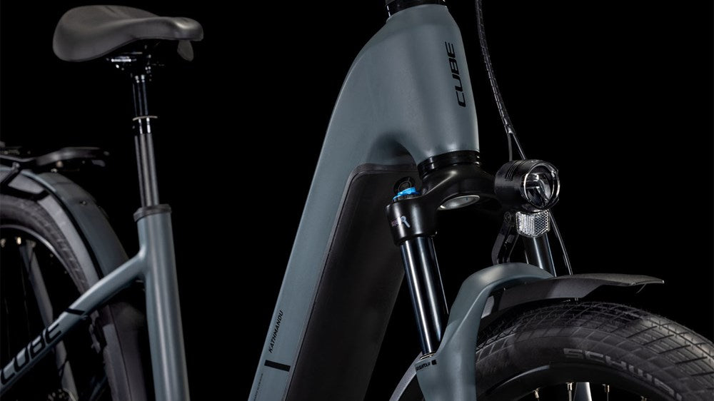 Cube Kathmandu Hybrid ONE 800 shadowgrey´n´black Easy Entry 2025