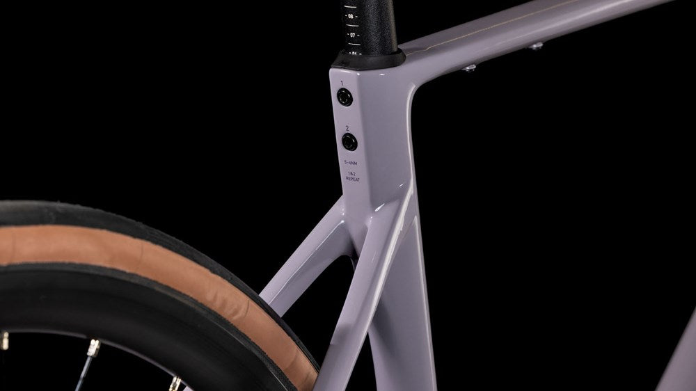 Cube Attain C:62 Race Plumgrey'n'brink MY25