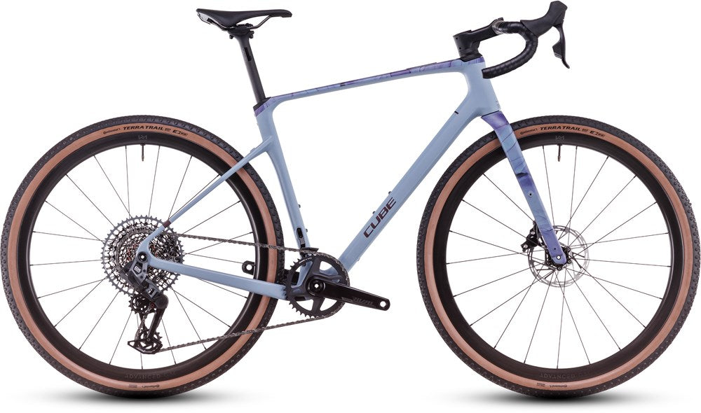 cube gravel bike 58cm Cube Nuroad C:62 EX Pidgeonblue'n'art